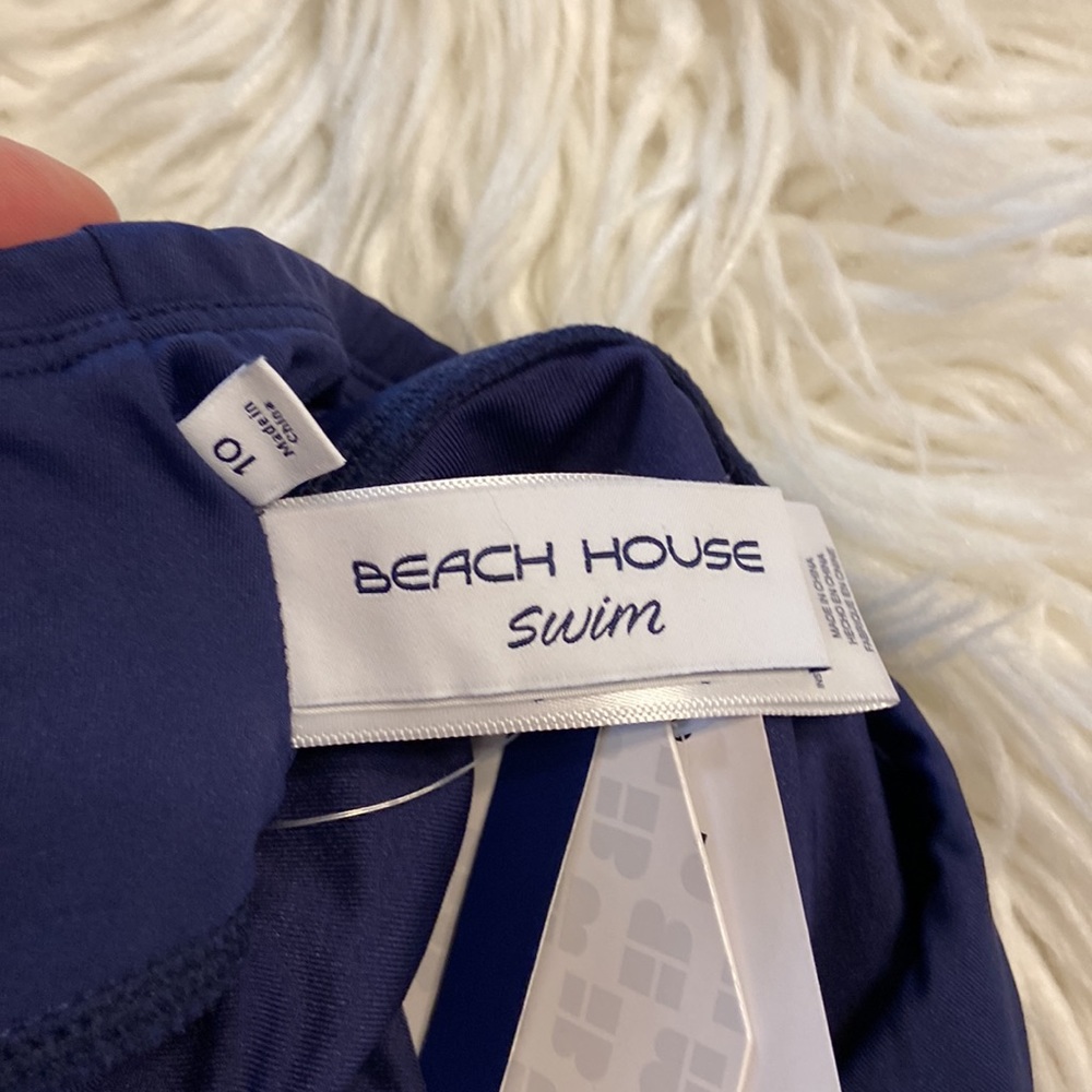 Beach House Swim size 10 bottom/ Skorts brand new with tag color navy blue - Picture 6 of 12